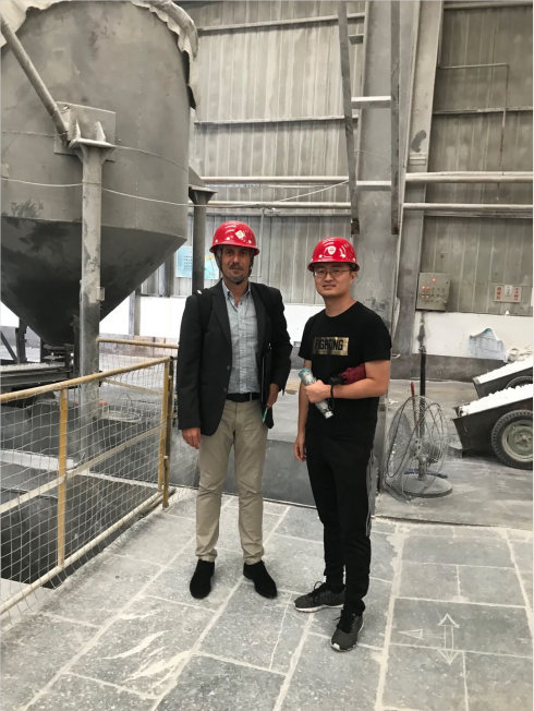 Customer from Spain Visiting our factory Customer from Spain Visiting our factory